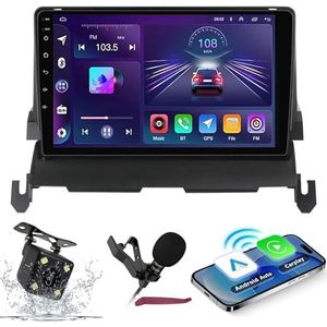 Android 14 Autoradio Navi voor D-odge Journey 2009-2012 9 ""Screenradio met draadloze carplay Android Car GPS Navigatieondersteuning Bluetooth 5.0 HIFI FM 5G-WiFi SWC MIC-camera,M500s