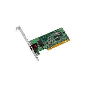 Intel PRO/1000 MT desktopadapter (PCI2.3) NIC Giga 32Bit PCI RJ45 10/100/1000 WOL
