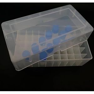 2 stks/partij 1.5 ml 1.8 ml 2 ml Plastic Chromatografische Fles Opbergdoos PP Cryogene Opbergdoos Centrifugaal buis Doos(100holes with code)
