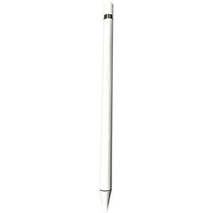 S-pen, stylus voor iPhone voor iPad voor Samsung, vervangende S-pen voor aanraakschermgevoelige pennen Compatibel voor alle capacitieve touchscreen-smartphones en -tabletten-zwart/wit/grijs/roze (wit)