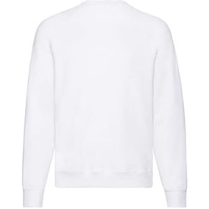 Fruit of the Loom Sweatshirt voor heren, wit, L