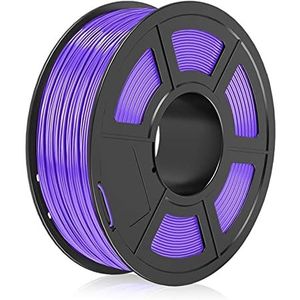 Handinkjetprinterkit, Willekeurige Kleur PLA 3D Printer Filament 1.75mm Spoel Volledige Kleur Beschikbaar for 3D Printer Materiaal Filament Imprimante 3D voor codedatumlogolabel(Purple)