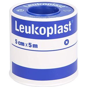 Leukoplast wasserfest 5 cm x 5 m zur Fixierung von Verbänden, 1 st. Pleister