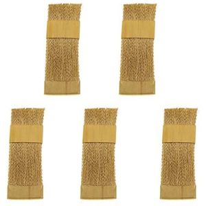 5 Stks Dental Bur Cleaning Messing Draad Reinigingsborstel Platte Lab Instrument