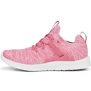 PUMA Golf Women's Laguna Fusion Knit Golf Shoe, Sunset Pink-Puma White, 9