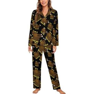 Grappige Kip Borst Man Lange Mouw Pyjama Sets Voor Vrouwen Klassieke Nachtkleding Nachtkleding Zachte Pjs Lounge Sets