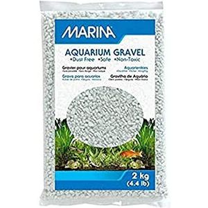 Kies voor aquaria van Marina., 2,0 Kg, wit