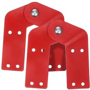 2 Stuks Telescopische Ladderscharnieren Accessoires Aluminium Trapladder Onderdelen Vervangingsset Bouwgereedschap Gegalvaniseerd