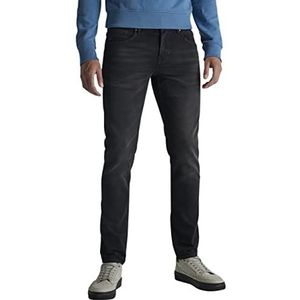 PME Legend Heren slim fit jeans TAILWHEEL, True Soft Black, 28W x 32L