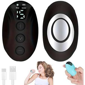 Neurocontrol Dispositivo para Ansiedad - Natural Sleep Aid Device,Calm Anxiety Device,Hand Held Nighttime Sleep Aid Device,Portable Fast Sleep Device,Improved Sleep Anxiety,Small Easy to Carry (Black)