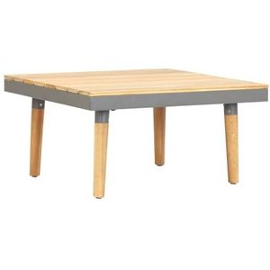 Tuin Salontafel 60x60x31,5 cm Massief Acacia Hout