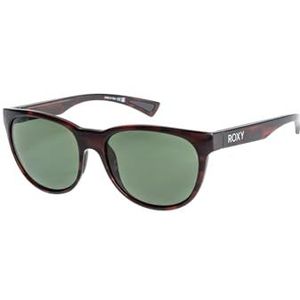 Roxy Gina Polarized ERJEY03143 zonnebril voor dames, Bruin - Tortoise Brown/Green Plz, One Size