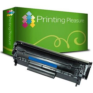 Toner Cartridge Compatibel met Q2612A FX-10 703 voor HP LaserJet 1010 1012 1015 1018 1020 1022 3010 3015 3020 3030 3050 Canon LBP2900 LBP2900i LBP3000 MF4120 MF4140 - Zwart, Hoge Capaciteit