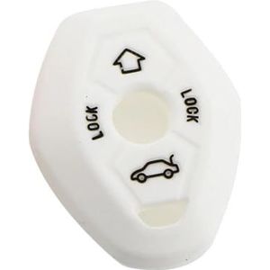 Autosleutel beschermhoes Voor BMW X3 X5 Z3 Z4 3 5 7 Serie E38 E39 E46 E83 1998-2005 Silicon Auto Afstandsbediening Sleutel Case Houder Cover Protector Sleutel Shell(5)