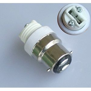 Bajonet B22 naar G9 - Halogeen of LED-gloeilamp Adapter - 2 Stuks