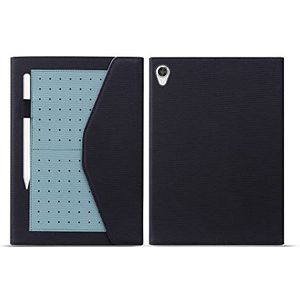 Tablet PC-hoes Compatibel met het tabblad Lenovo M8 TB-8505F TB-8505X TB-8505FS TB-8705F TB-8705N 8.0 Inch kast PU & TPU Tablet Case Kijkstand tablet Case Card Slot Case Bescherming(Siyah)