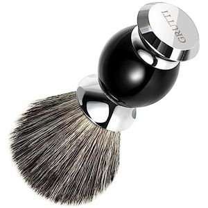 GRUTTI scheerkwast, scheerscheerkwast, scheerkwast voor nat scheren, scheerkwast, originele zuivere scheerkwast, scheerkwast van natuurlijke scheerkwast