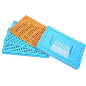 Capsule Vulmachine, 400 Gaten Capsulevuller Lege Capsuleplaten, Capsulepoedervulplaat met Poederpersplaat, Capsulehouder voor Ziekenhuiskliniek Laboratoriumgebruik