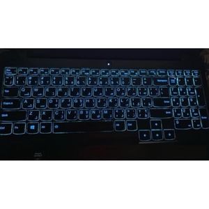 US RU Engels Russisch Verlicht toetsenbord voor Lenovo voor Ideapad voor Gaming 3-15IMH05 81y4 3-15arh05 5CB0Y99500 Blauwe laptoptoetsenborden(Arabic Backlit Blue)