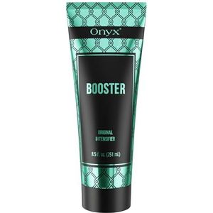 Onyx Booster Tanning Accelerator voor zonnebanken - Indoor Tanning Lotion zonder bronzer - Hydraterende formule met tattoo-bescherming - verbetert de bruinings- en huidhydratatie