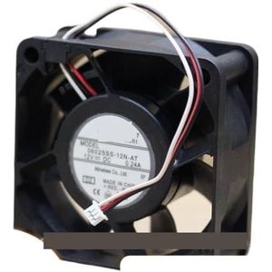 6cm ventilator voor NMB 06025SS-12N-AT 60mm 12V 0.24A 3pin koelservers en pc