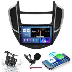 Android 14 Autoradio Navi voor C-hevrolet Trax Tracker (2014-2016) 9 ""Schermradio met draadloze carplay Android Auto GPS Navigatieondersteuning Bluetooth 5.0 HIFI FM 5G-WiFi SWC MIC,M200s