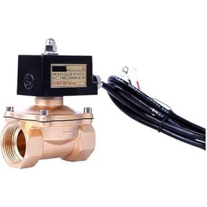 Solenoïdeklep, 3/4 inch 220 24v LPG gas explosieveilige magneetventiel hoge temperatuur normaal gesloten(NPT_380VAC)