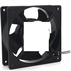 AC-kastkoelventilator 120 mm x 38 AC 110 V 115 220 230 EC-motor Luchtstroom 3500 tpm Dubbele kogellagers 12 W