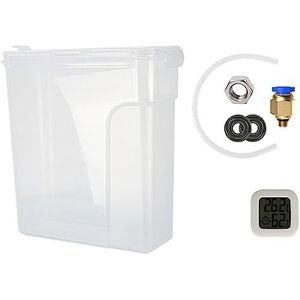 Eighosee 3D Filament Droger Doos 3D Printer Accessoires PLA Vochtbestendige Storgae Dozen met Vochtigheid Temperatuur PLA TPU ABS Droge Houder Drybox