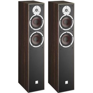 DALI Spektor 6 150 W walnoot luidspreker - luidspreker (2-weg, met kabel, 150 W, 43-26000 Hz, 6 ohm, walnoot)