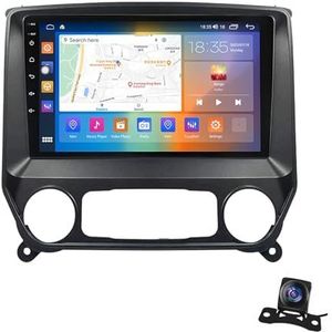 Android 13.0 2 Din Autoradio 10"" Touchscreen Auto Stereo Voor Chevrolet Silverado 2014-2018 Met Draadloze Carplay Android Auto GPS Navigatie AHD Omgekeerd Beeld Stuurwielbediening(Size:P1(1G+16G))