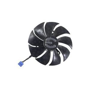 87mm T129215SU PLA09215S12H 12V 0.55A 4Pin grafische kaartventilator voor EVGA voor RTX 3070 3080 3090 XC3 ZWART voor GAMING(Blue connector)
