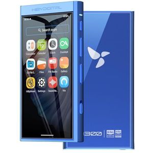 HiBy Digital M300 Android MP3-speler met Bluetooth en WiFi Streaming Player Android 13 Snapdragon 665 HiFi Audio (PCM/DSD) FM-radio luidspreker 128 GB touchscreen + 2 TB uitbreidbaar geheugen