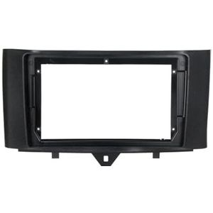 9-inch autoradio-fascia-frame-adapter compatibel met Benz Smart Fortwo 2011-2015
