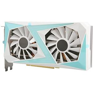 Gaming Grafische Kaart, RTX2060 6GB 192bit Grafische Kaart Krachtige GDDR6 Beeldverwerkingscapaciteit voor Desktopcomputer