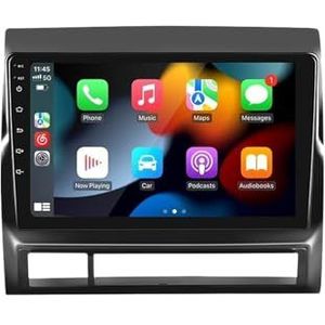 9"" Android 13 autoradio compatibel met Toyota Tacoma 2 Hilux 2005-2013 multimediaspeler draadloze CarPlay Android(4G 64G 12LED)
