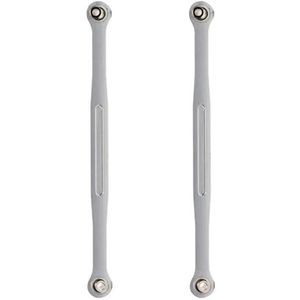 IWBR Voorste Stuurblokken C Hub Suspension Arm Assembly Teen Links 7737 7732 7730 7731 7748 7729 for RC Auto Traxxas 1/5 Xmaxx (Size : 7748 Toe Link Silver)