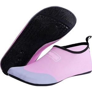 Waterschoenen for dames en heren, instappers for blote voeten, aqua yogasokken for zwemmen, zwembad, strand, surfen, rivier(4,M-2 pair)