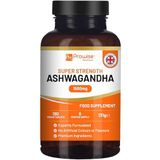 Ashwagandha 1500mg 180 Veganistische tabletten | 6 maanden levering | Puur Ashwagandha-wortelextract met hoge sterkte | Ashwagandha-supplement | Gemaakt in Groot-Brittannië door Prowise Healthcare