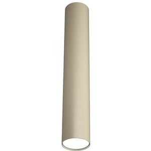 Moderne plafondlamp cilindrisch vorm metaal zand 1 licht Gx53 50 cm