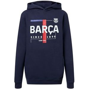 FC Barcelona Hoodie Text Junior Sweatshirt Unisex Kinderen