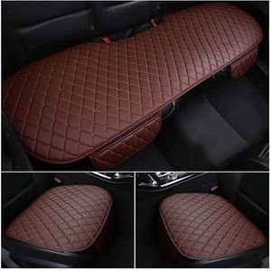 Beschermhoes Autostoel Voor Hyundai Voor Solaris Voor Elantra Voor Sonata Voor Accent Voor Creta Voor Encino Voor Equus Voor Ix25 Kussen Accessoires(3PCS Coffee)