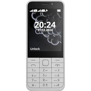 Nokia 230 - Mobiele Telefoon - Wit - 2.80 inch - 2 Mpx - 2G