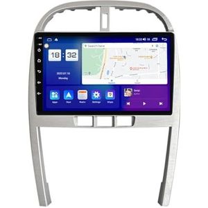 Android 14 Dubbel Din Autoradio Voor Chery Tiggo 3 2009-2013 Hoofdunit 9""IPS Touchscreen Multimediaspeler Ondersteuning Carplay Bluetooth GPS RDS(T1 8Core 8+128G)