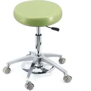 Krukken Verstelbare hoogte 360 draaibare tandartsstoel met rugleuning, veelkleurig, meerdere maten(B1,A9)