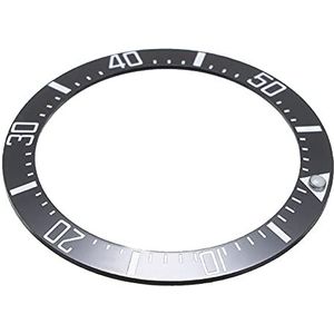 Horloge Bezel Insert Onderdelen, Keramische Bezel Insert Universele 40mm Keramische Bezel Horloge Cover Heren Horloge Ring Insert Accessoires voor Seiko Horloges voor Rolex/Omega