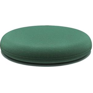 Comfortabele Eetkamerstoel Kussens Banden Ronde roze met wasbare hoes, dikke zitmat for enkele stoelen for buiten of in de eetkamer, afneembaar zitkussen for comfort en stijl(Deep Green,45cm)