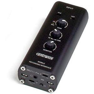 CEntrance Inc. MicPort Pro 2 L voorversterker en Mobile Recording Interface met Limiter