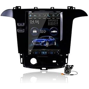 Android 15 Auto Stereo Radio voor F-ord S-Max Galaxy 2007-2015 GPS Navigatie 12.1in Touchscreen MP5 Multimedia Speler Video Ontvanger met WiFi 4G DSP Carplay,8core 4+64