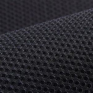 KFGISD, 160x45cm/160x200cm luidspreker gaasdoek stofdicht geluiddicht nethoes stereo Gille stoffen rooster radio akoestisch filter beschermend,Luidsprekerroosterdoek(4 Black,160x45cm pre cut)